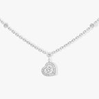 [Cyra] JOY HEART DIAMOND NECKLACE