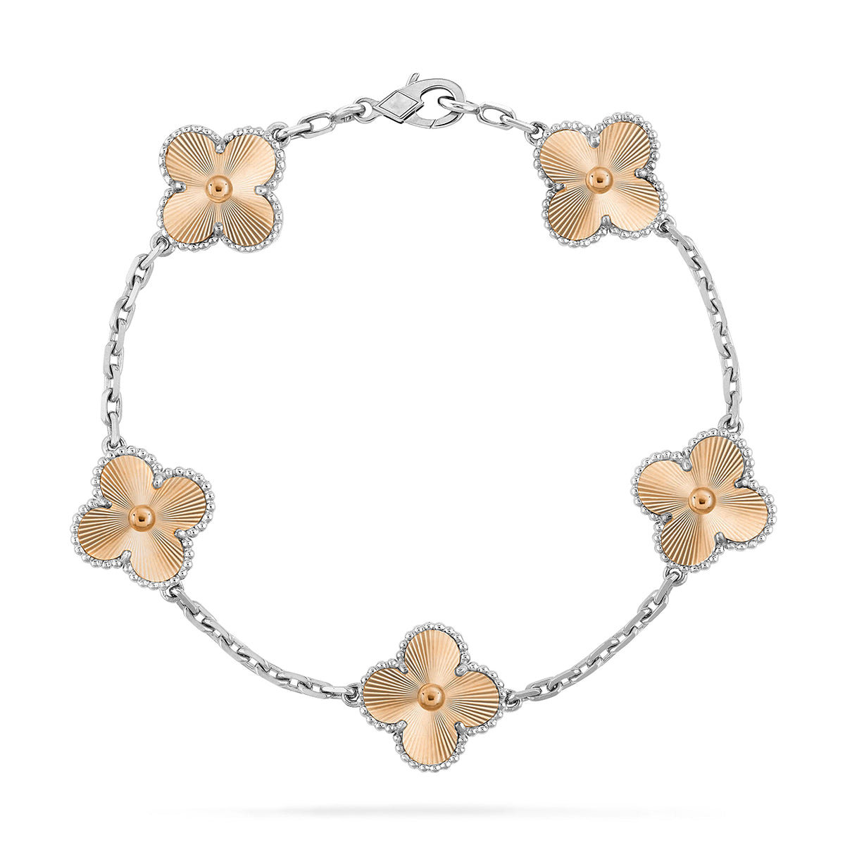 [Cyra] New  CLOVER 5 MOTIF LASER BRACELET COLLECTION