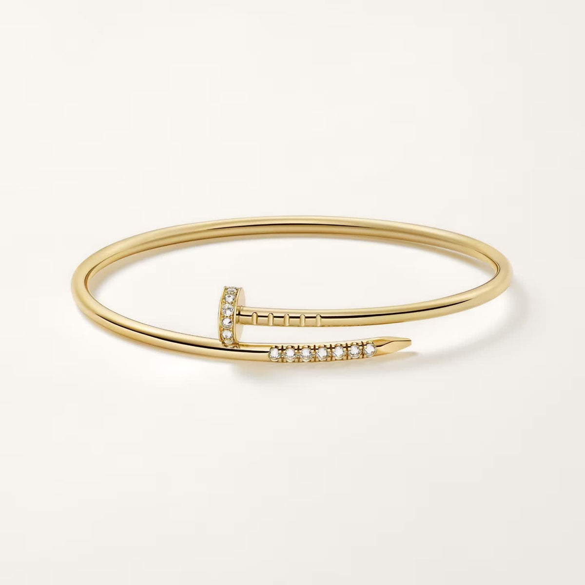[Cyra]  JUSTE BRACELET 2.5MM DIAMONDS NEW