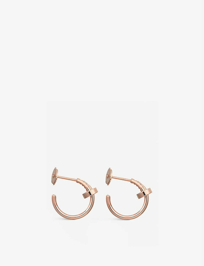 [Cyra]  JUSTE EARRINGS PINK GOLD