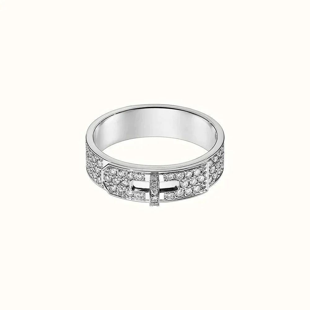 [Cyra]  KELLY SILVER DIAMOND RING