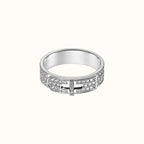 [Cyra]  KELLY SILVER DIAMOND RING