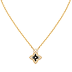 [Cyra] STERN-ANHÄNGER ROSÉGOLD DIAMANT-HALSKETTE