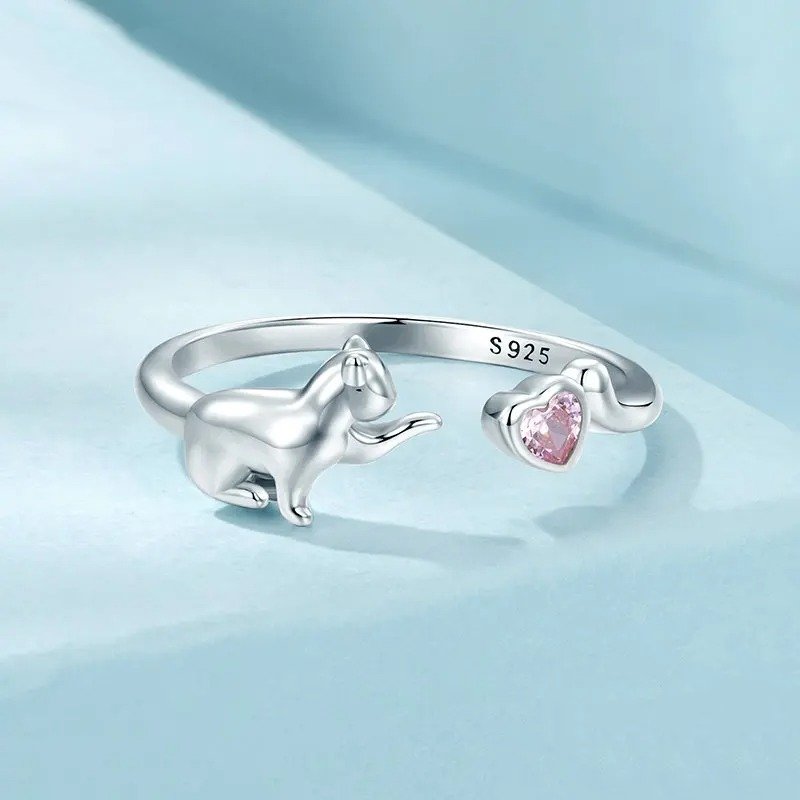 Wunderschöner Statement-Ring mit Tiermotiv, offen