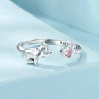Wunderschöner Statement-Ring mit Tiermotiv, offen