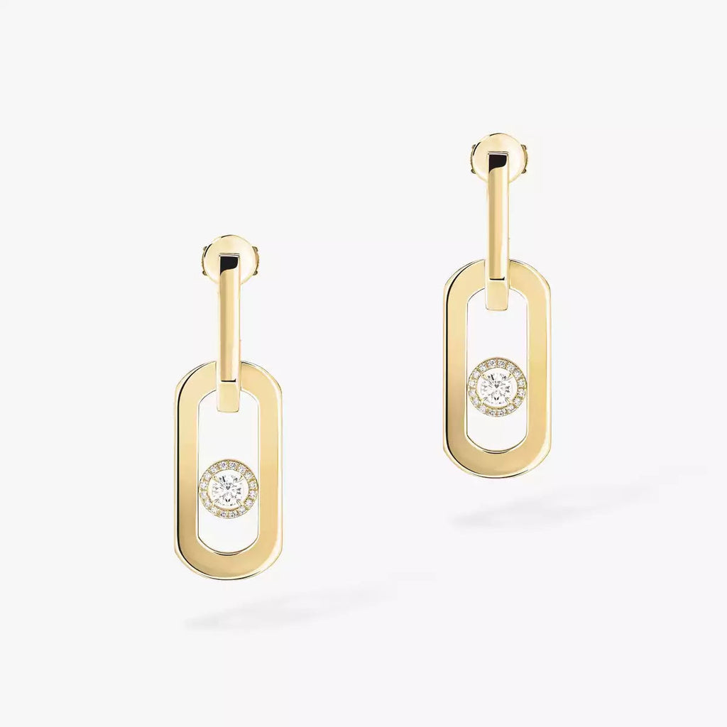 [Cyra] So Move XL Diamond Hoop Earring