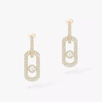 [Cyra] So Move XL Pave_-Set Diamond Pendant Earrings