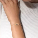 [Cyra] Baby Move Diamantarmband