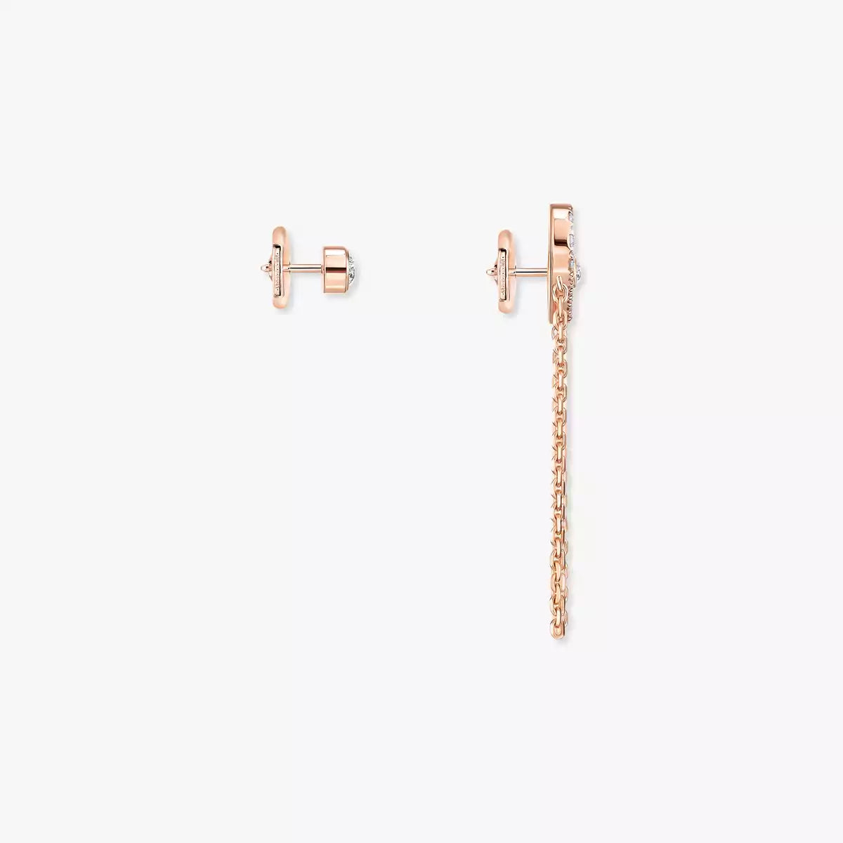 [Cyra] Move Uno Diamond Earrings