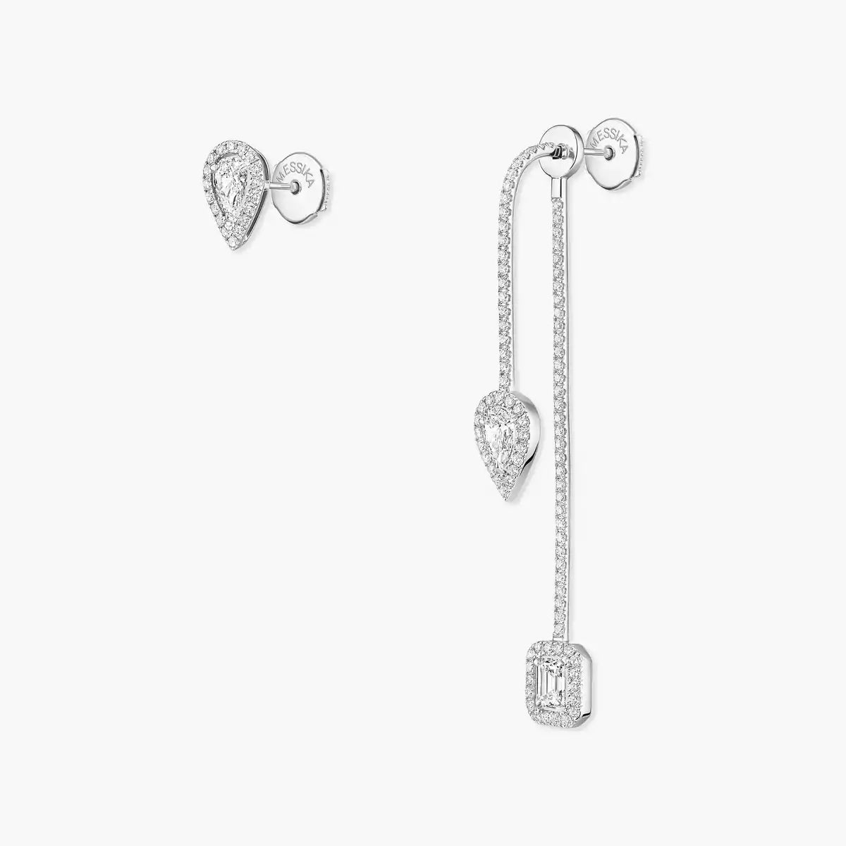 [Cyra] Diamond Drop Earrings My Twin
