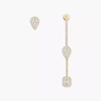 [Cyra] Diamond Drop Earrings My Twin