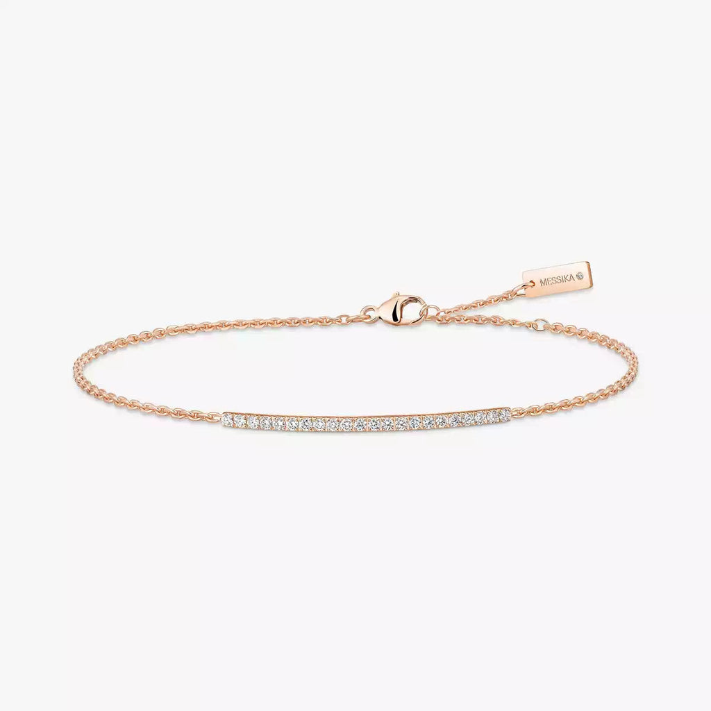 [Cyra] ダイヤモンド シン バングル 0.15ct マイ ツイン トワ エ モワ