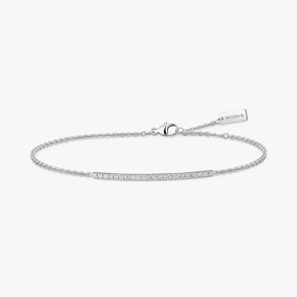 [Cyra] ダイヤモンド シン バングル 0.15ct マイ ツイン トワ エ モワ