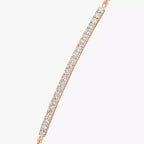 [Cyra] ダイヤモンド シン バングル 0.15ct マイ ツイン トワ エ モワ
