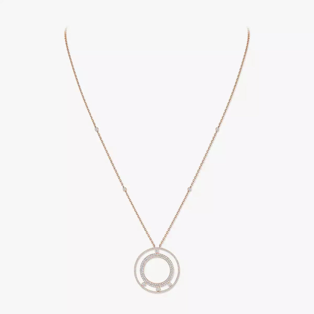 [Cyra] Move Romane Long Pave_-Set Diamond Necklace