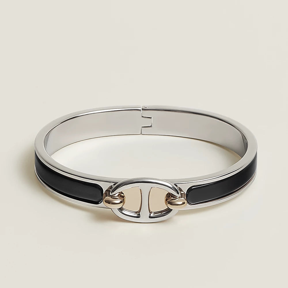 [Cyra]  CLIC CHAINE SILVER BRACELET