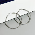 [Cyra]   SMOOTH BEAD STUD EARRINGS