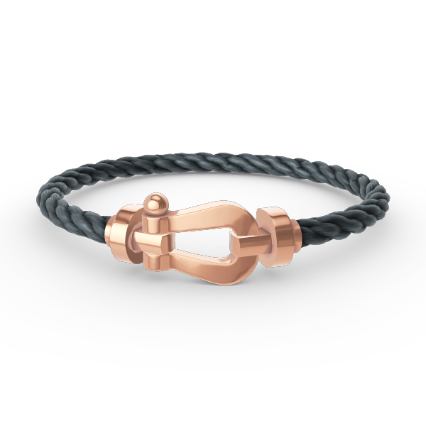 [Cyra]  FORCE LARGE HORSESHOE NO DIAMOND BRACELET ROSE GOLD