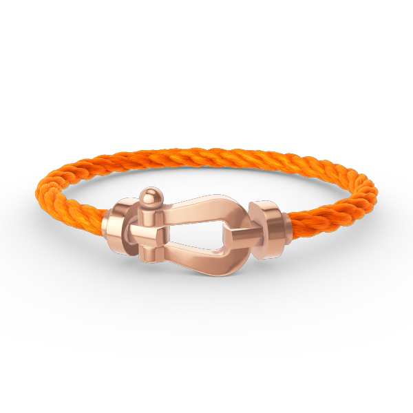 [Cyra]  FORCE LARGE HORSESHOE NO DIAMOND BRACELET ROSE GOLD
