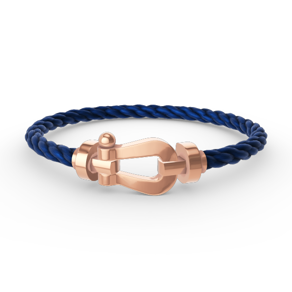 [Cyra]  FORCE LARGE HORSESHOE NO DIAMOND BRACELET ROSE GOLD