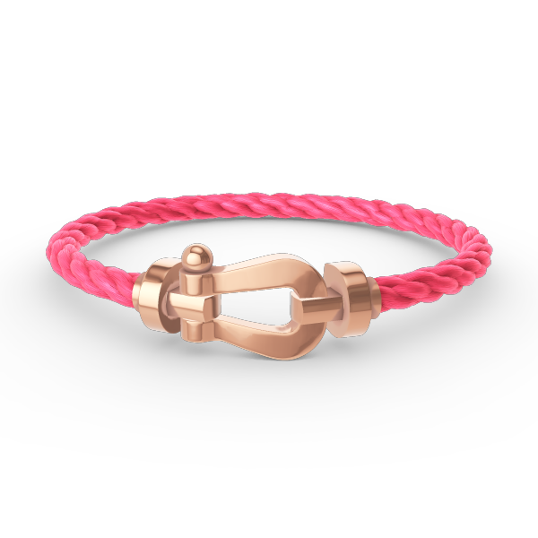 [Cyra]  FORCE LARGE HORSESHOE NO DIAMOND BRACELET ROSE GOLD