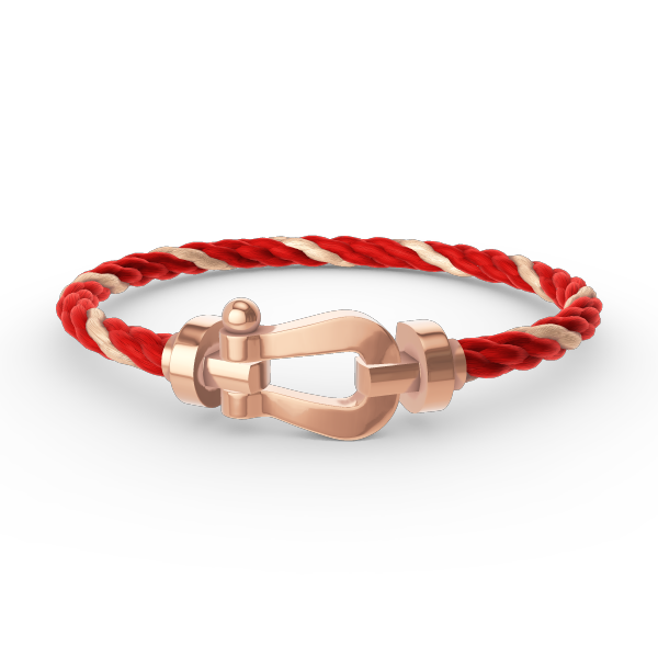 [Cyra]  FORCE LARGE HORSESHOE NO DIAMOND BRACELET ROSE GOLD