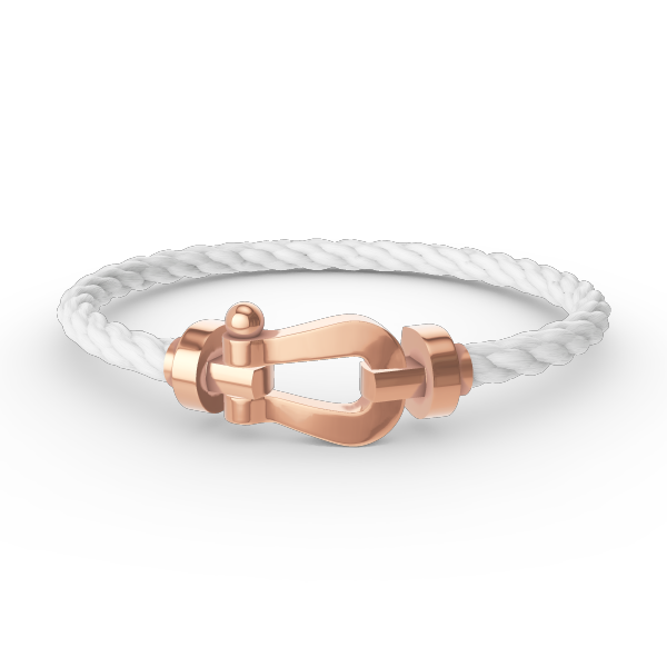 [Cyra]  FORCE LARGE HORSESHOE NO DIAMOND BRACELET ROSE GOLD