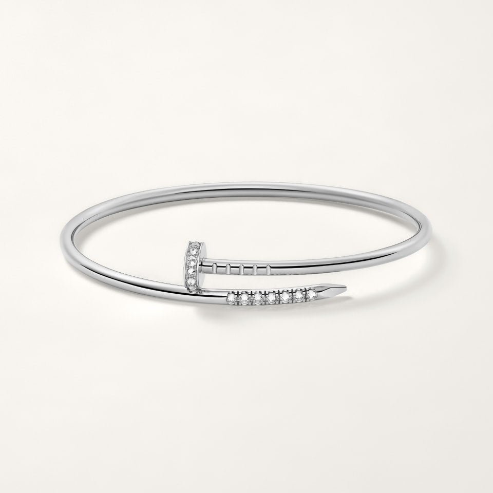 [Cyra]  JUSTE BRACELET 2.5MM DIAMONDS NEW