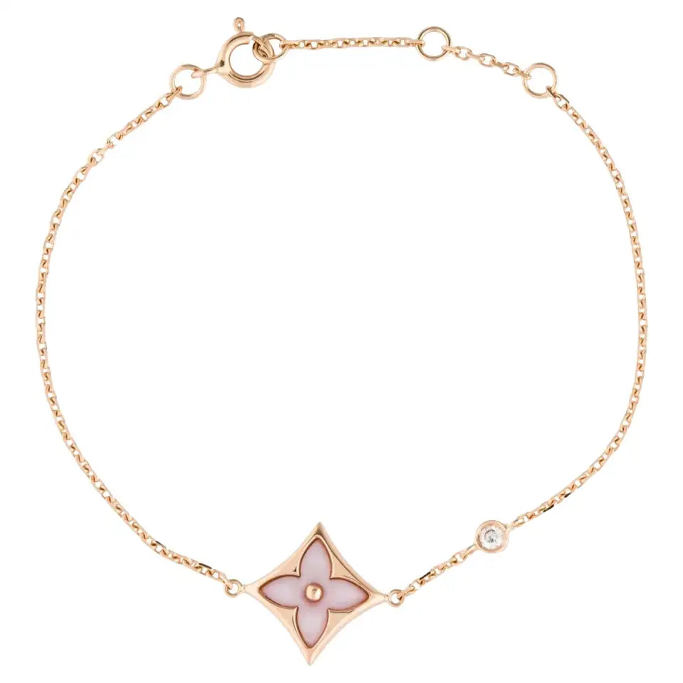 {
  "Cyra": "STAR 1 ダイヤモンド ピンクゴールド ブレスレット"
}