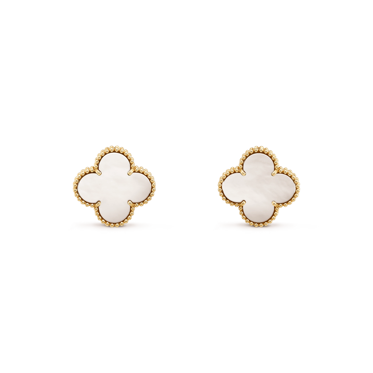 [Cyra]  CLOVER MINI GOLD EARRINGS