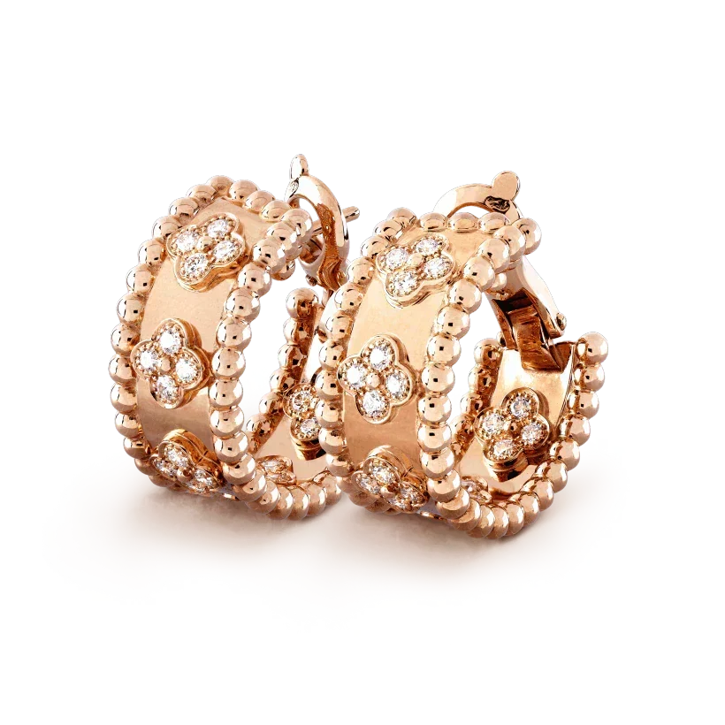 [Cyra]  PERLEE DIAMOND EARRINGS