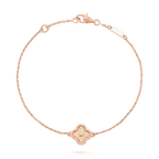 [Cyra]  CLOVER SINGLE FLOWER BRACELET