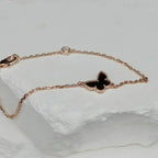 [Cyra]  BUTTERFLY ONYX  BUTTERFLY BRACELET