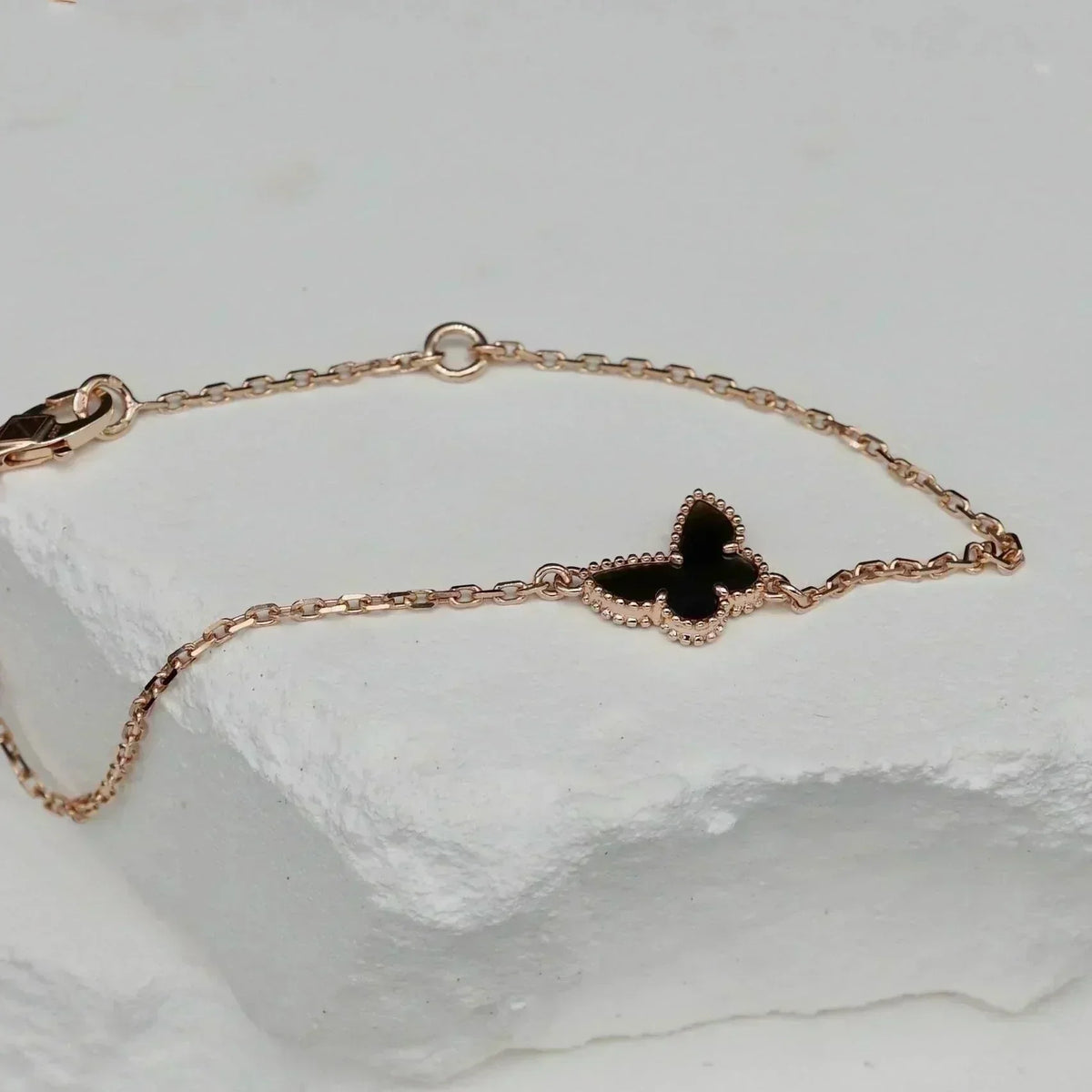 [Cyra]  BUTTERFLY ONYX  BUTTERFLY BRACELET