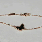 [Cyra]  BUTTERFLY ONYX  BUTTERFLY BRACELET