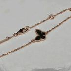 [Cyra]  BUTTERFLY ONYX  BUTTERFLY BRACELET
