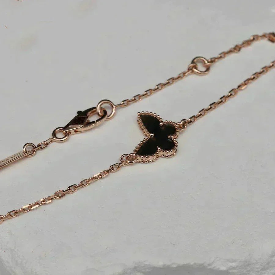 [Cyra]  BUTTERFLY ONYX  BUTTERFLY BRACELET