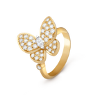 [Cyra] SCHMETTERLING-DIAMANT-RING