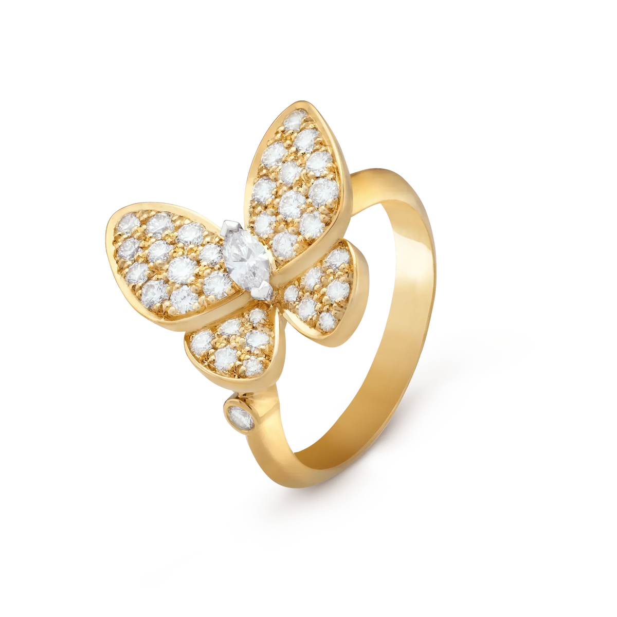 [Cyra] SCHMETTERLING-DIAMANT-RING