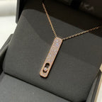 [Cyra] MY FIRST DIAMOND PAVED NECKLACE