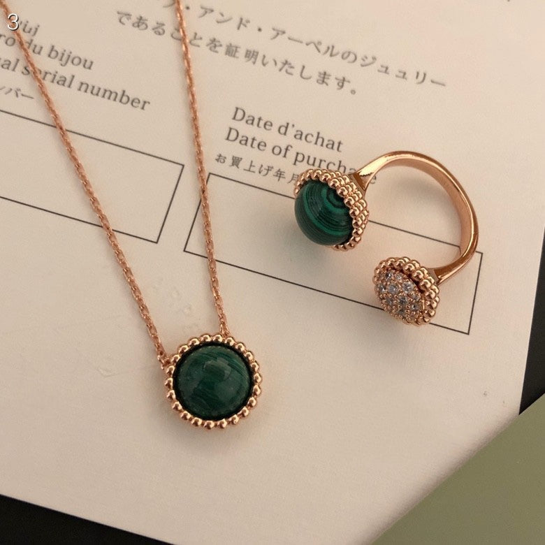 [Cyra]  PERLEE COULEURS DIAMOND ROSE GOLD BETWEEN THE FINGER RING