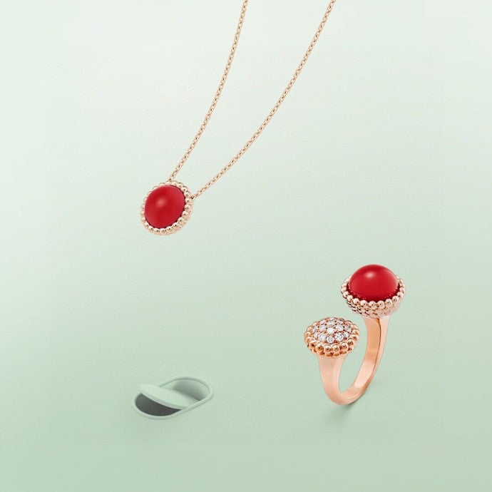 [Cyra]  PERLEE COULEURS DIAMOND ROSE GOLD BETWEEN THE FINGER RING