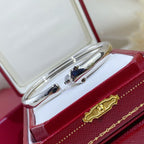 [Cyra] OFFENES ARMBAND PANTHERE SILBER