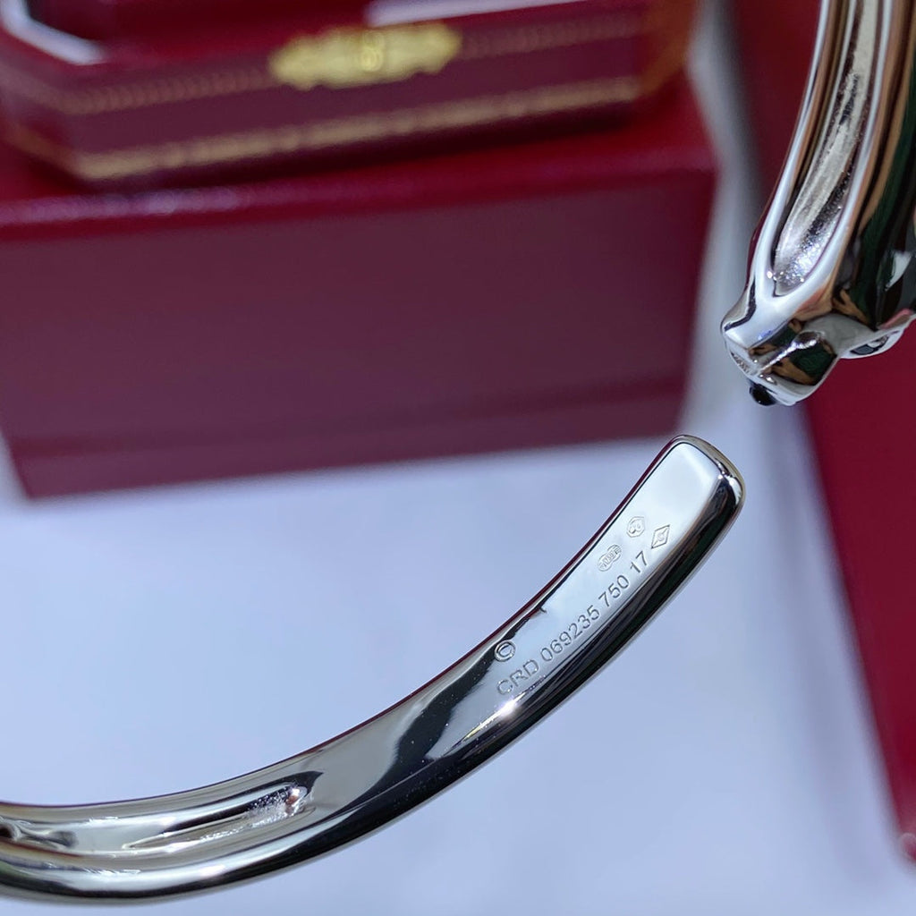[Cyra] OFFENES ARMBAND PANTHERE SILBER