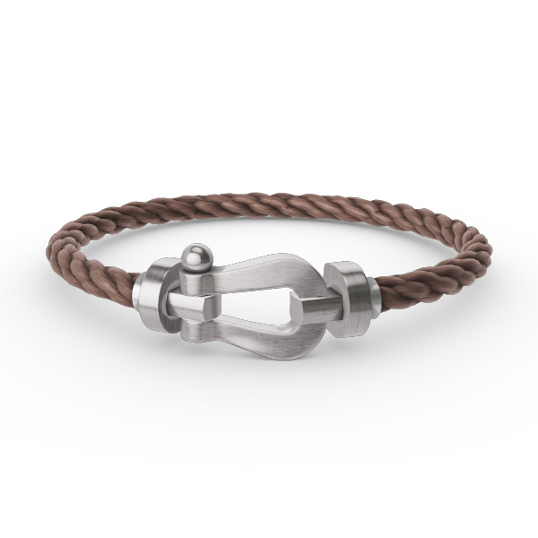 [Cyra]  FORCE LARGE HORSESHOE NO DIAMOND BRACELET SILVER