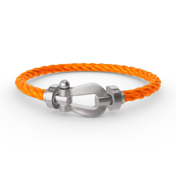 [Cyra]  FORCE LARGE HORSESHOE NO DIAMOND BRACELET SILVER