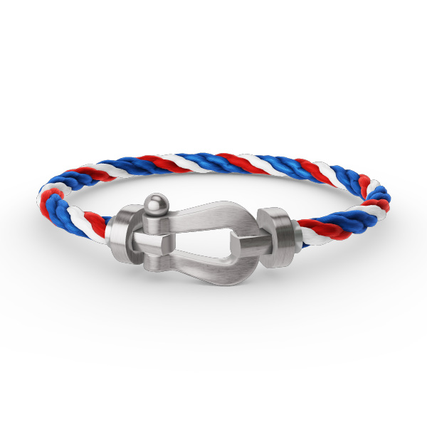[Cyra]  FORCE LARGE HORSESHOE NO DIAMOND BRACELET SILVER