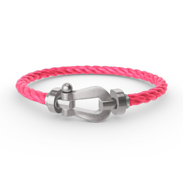 [Cyra]  FORCE LARGE HORSESHOE NO DIAMOND BRACELET SILVER