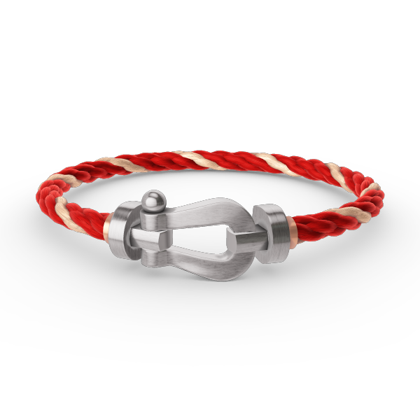 [Cyra]  FORCE LARGE HORSESHOE NO DIAMOND BRACELET SILVER
