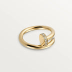 [Cyra]  JUSTE RING 2.65MM GOLD DIAMOND